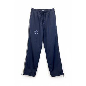 Dallas Cowboys Pants 2XL Navy Blue Choice Sportswear Windbreaker Star